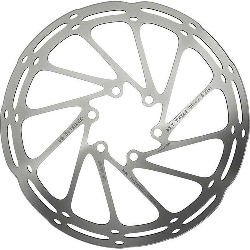 SRAM, Centerline Rounded, Disc brake rotor, ISO 6B, 180mm (Without Original Box)
