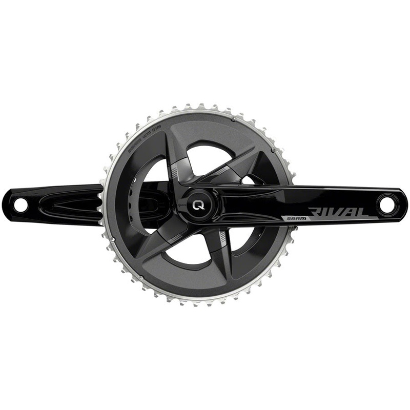 SRAM Rival AXS Cranksets with Quarq Power Meter | 12-Speed Road Cycling Cranksets 160mm & 165mm, Torque & Accuracy, DUB Technology
