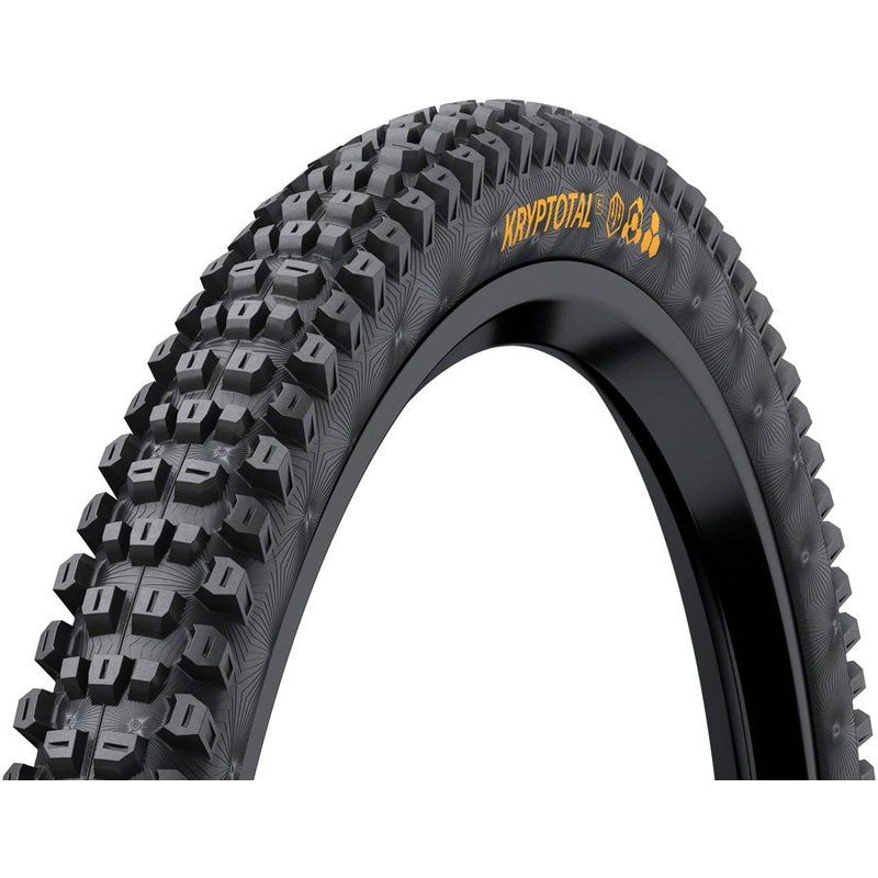 Continental Kryptotal Front Tire – 27.5 x 2.40 Tubeless Folding BLK Soft Enduro Casing E25