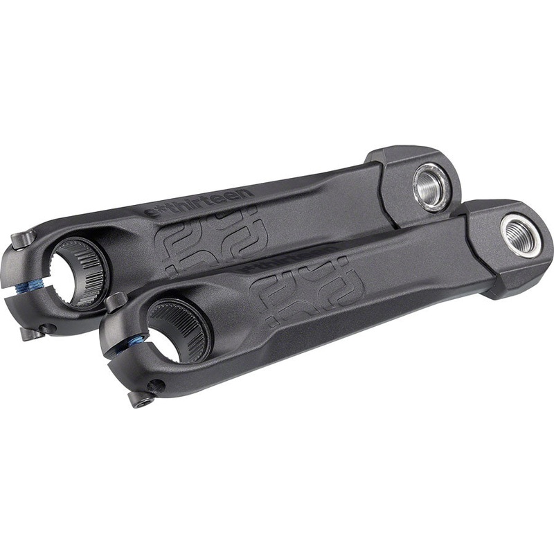 e*thirteen e*spec Plus Ebike Crank Arm Set – Shimano EP8, 160mm, Black