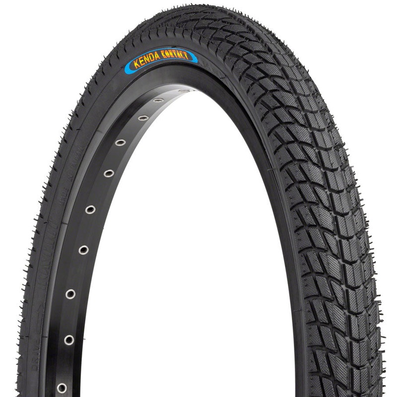 Kenda Kontact K841 Tire – 20 x 1.95, Clincher, Wire, Black, 60tpi
