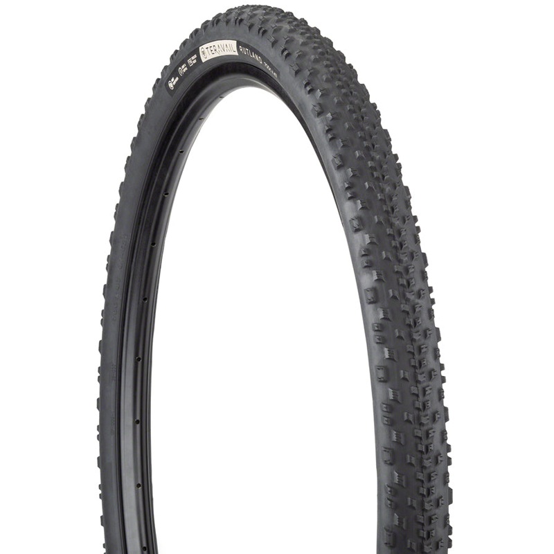 Teravail Rutland Tire – 700 x 47, Tubeless, Folding, Black, Durable