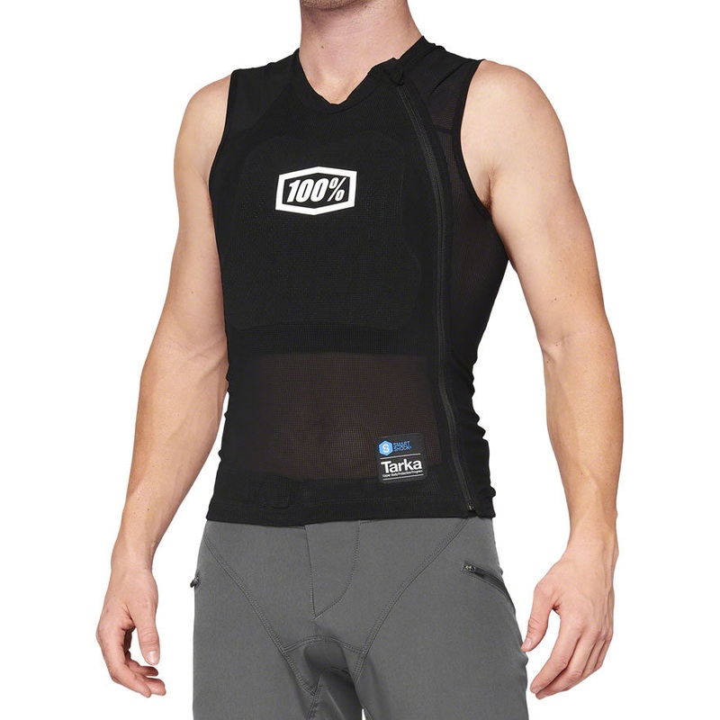 100% Tarka Protective Vest – Black Large