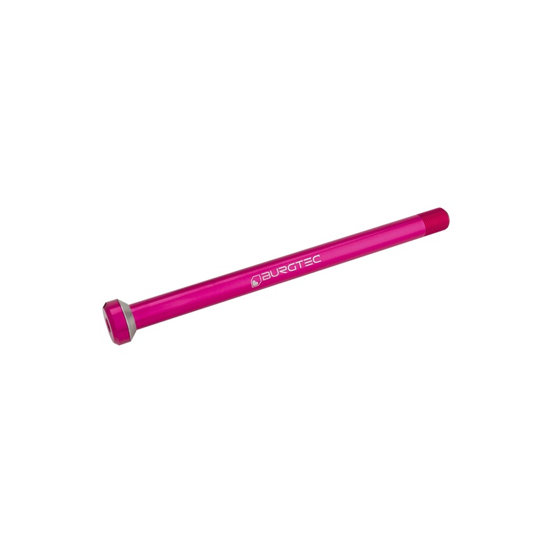 Burgtec Specialized 175.5mm Rear Axle 12×1.0mm – Toxic Pink