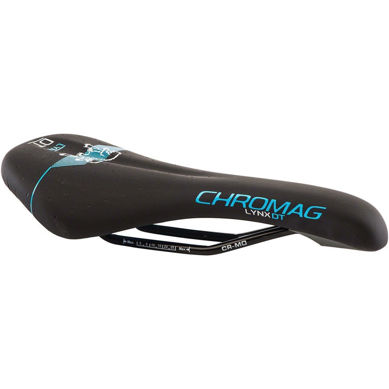 Chromag Lynx DT Saddle 280 x 135mm Unisex 292g Black/Blue