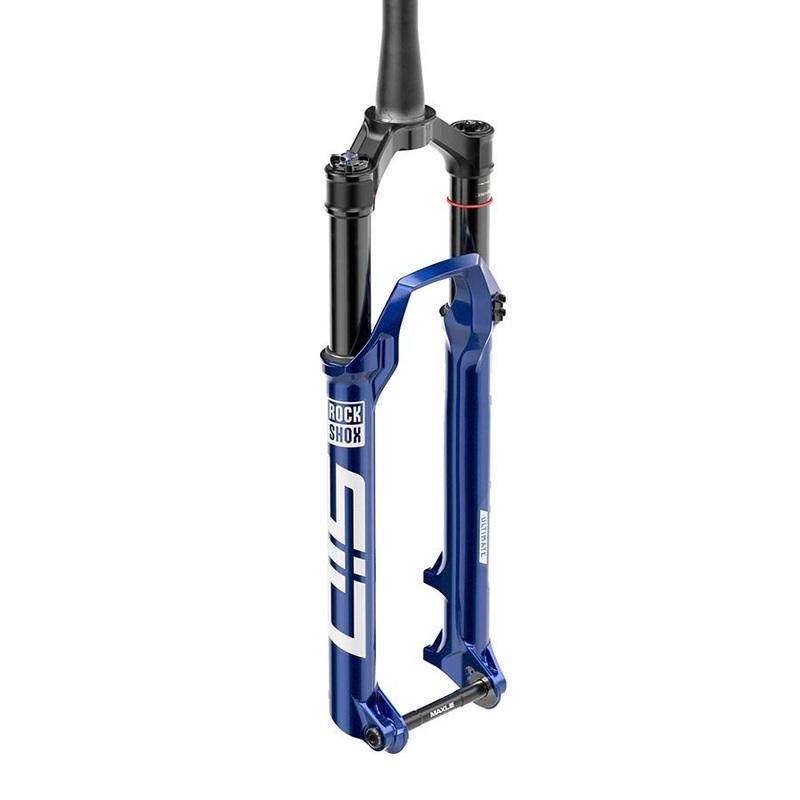 RockShox SID Ultimate 2P D1 – Remote Adjust – 29″ – 120mm – 15x110mm – 44mm Offset – Blue – (Remote Sold Separately)