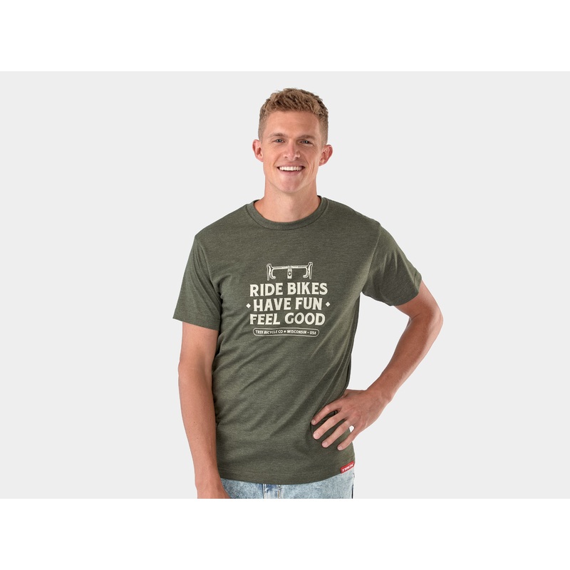 Shirt Trek Feel Good Tee Small Rifle Green
