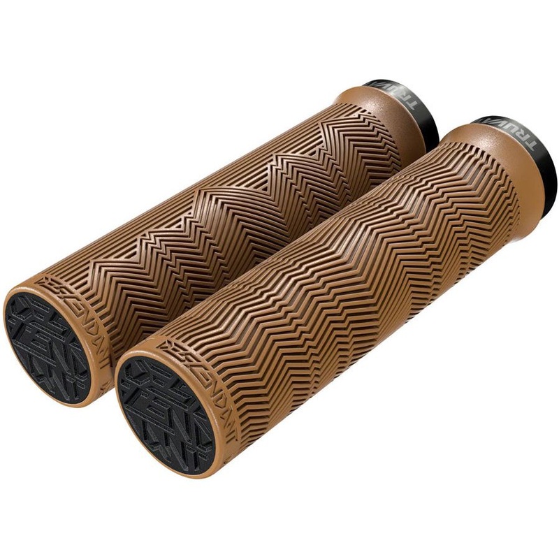TruVativ Descendant Grips – Locking, 133mm, Gum