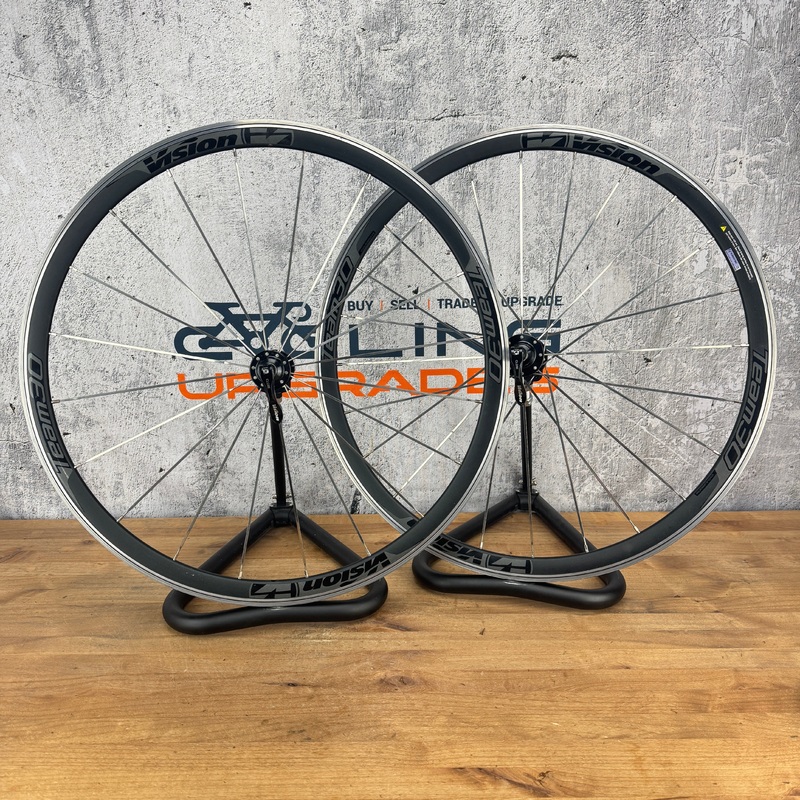 Vision Team 30 Alloy Clincher Wheelset 650c Rim Brake 1675g for Juniors & XXS Frames