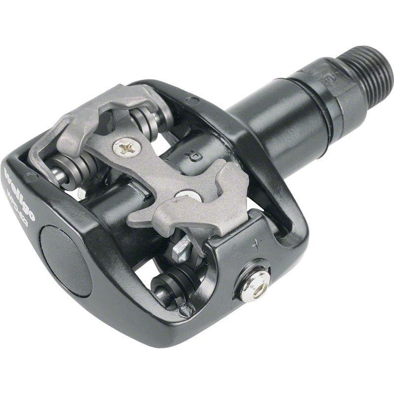 Wellgo WPD-823 Pedals – Dual Sided Clipless Aluminum 9/16 Black