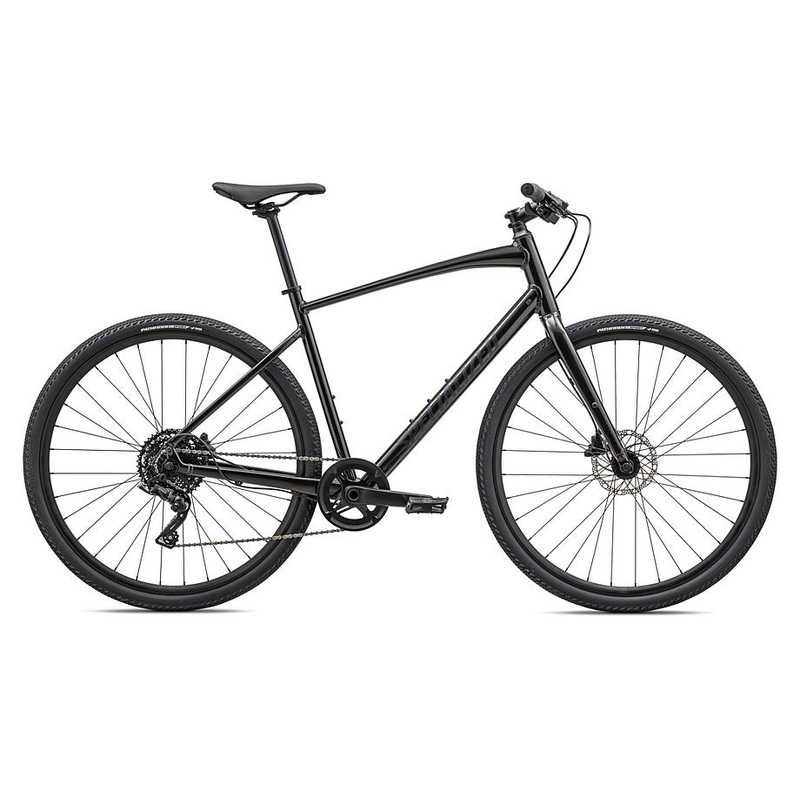 2023 Specialized sirrus x 3.0 bike gloss metallic obsidian / satin black reflective xs