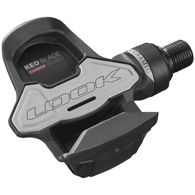 LOOK KEO BLADE CARBON CERAMIC Pedals – Single Sided Clipless, Chromoly, 9/16″, Black