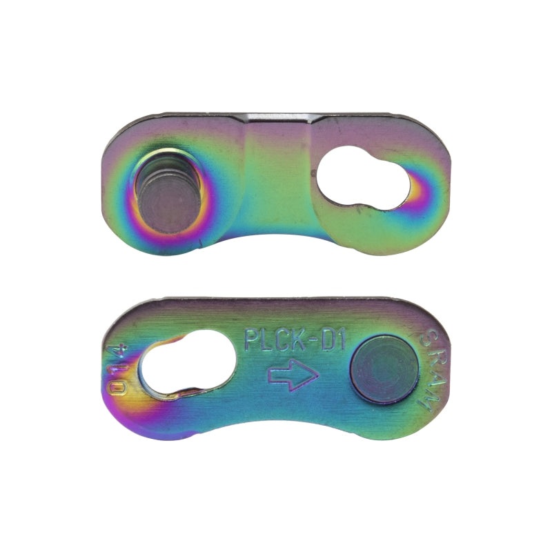 SRAM RED PowerLock Flattop Chain Connector Link – 12/13-speed Road Only Rainbow 4 Pack D1