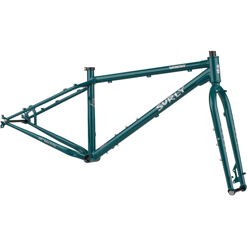 Surly Wednesday Fat Bike Frameset – 26″ Steel OG Algae X-Small