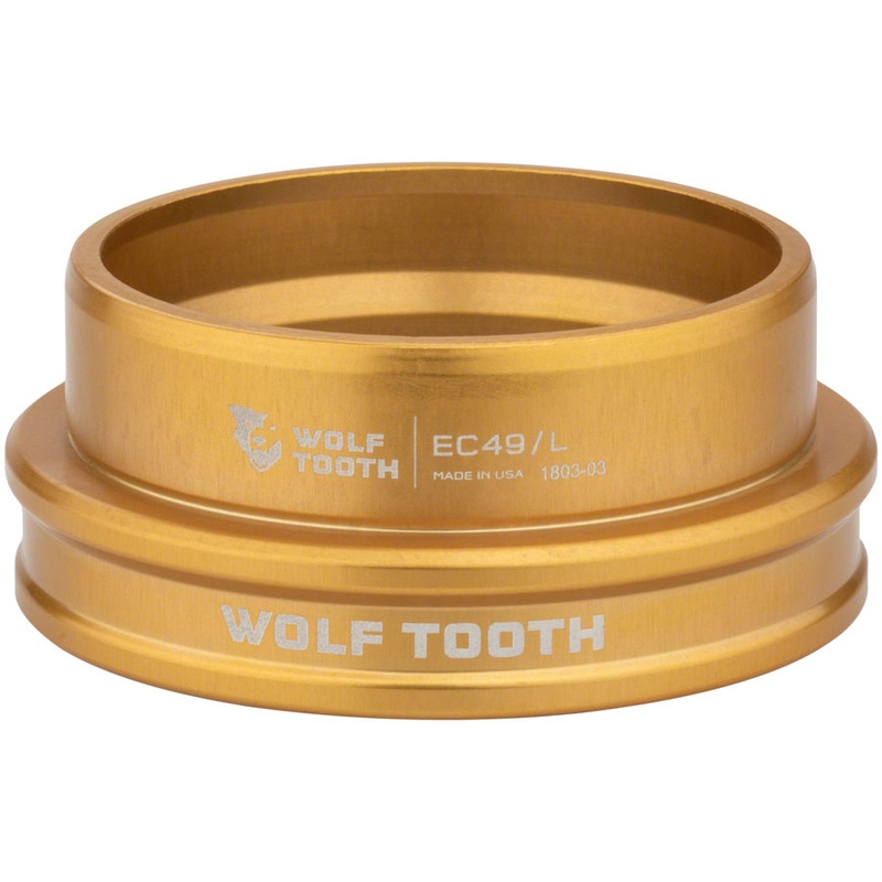 Wolf Tooth Premium Headset – EC49/40 Lower, Gold