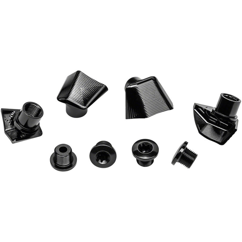 absoluteBLACK Crank Bolts and Covers – For Dura-Ace 9100 Cranks Black