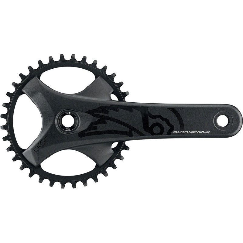 Campagnolo EKAR GT Crankset – 172.5mm 13-Speed 40t 123mm BCD Campagnolo Ultra-Torque Spindle Interface Black