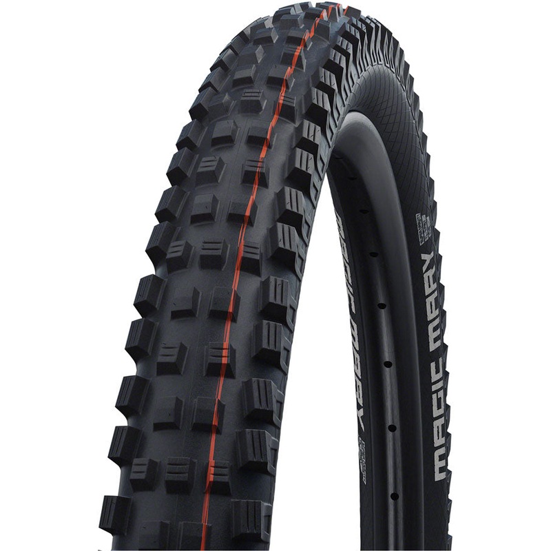 Schwalbe Magic Mary Tire – 27.5 x 2.4 Tubeless Folding BLK Evolution Line Super Gravity Addix Soft