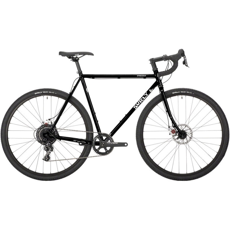 Surly Straggler Bike – 700c, Steel, Black, 54cm