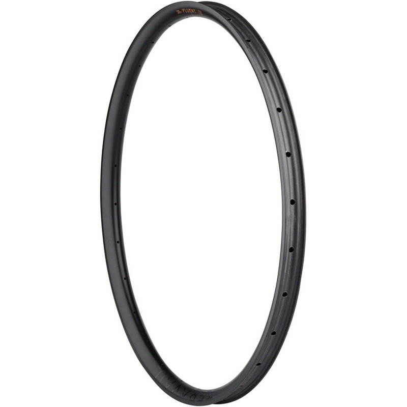 Teravail Fluent Mountain Rim – Front 29″ Disc Brake Matte Carbon 28H