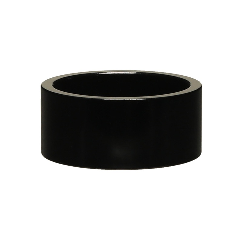 Wheels Manufacturing Aluminum Headset Spacer – 1.1/8″ x 15mm – Black
