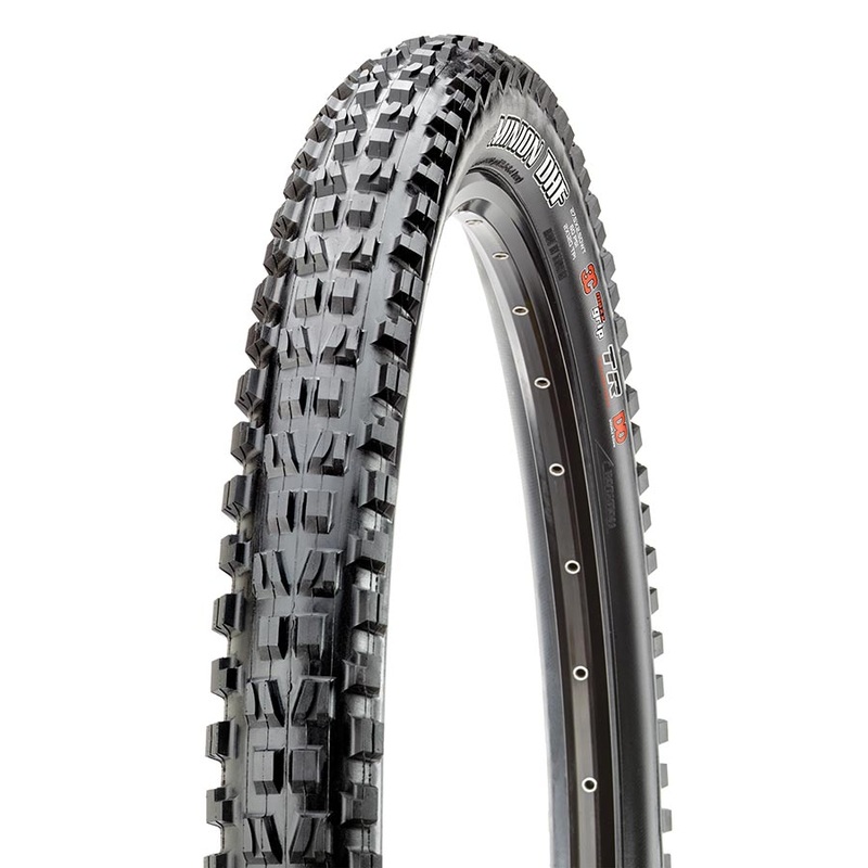 Maxxis Minion DHR II Tire – 27.5 x 2.5 Tubeless Folding BLK 3C MaxxTerra EXO+