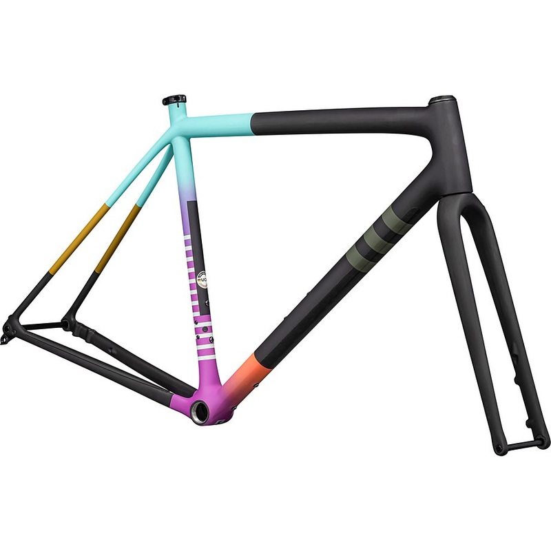 Specialized crux 10r frmset satin carbon/purple orchid/midnight shadow metallic 54