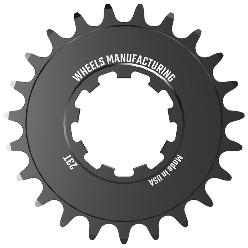 Wheels Manufacturing SOLO-SPEED Cog – 23t, Fits SOLO-SPLINE and SOLO-XD kits, Black