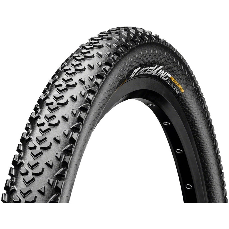 Continental Race King Tire – 27.5 x 2.20, Tubeless, Folding, Black, PureGrip, ShieldWall System, E25