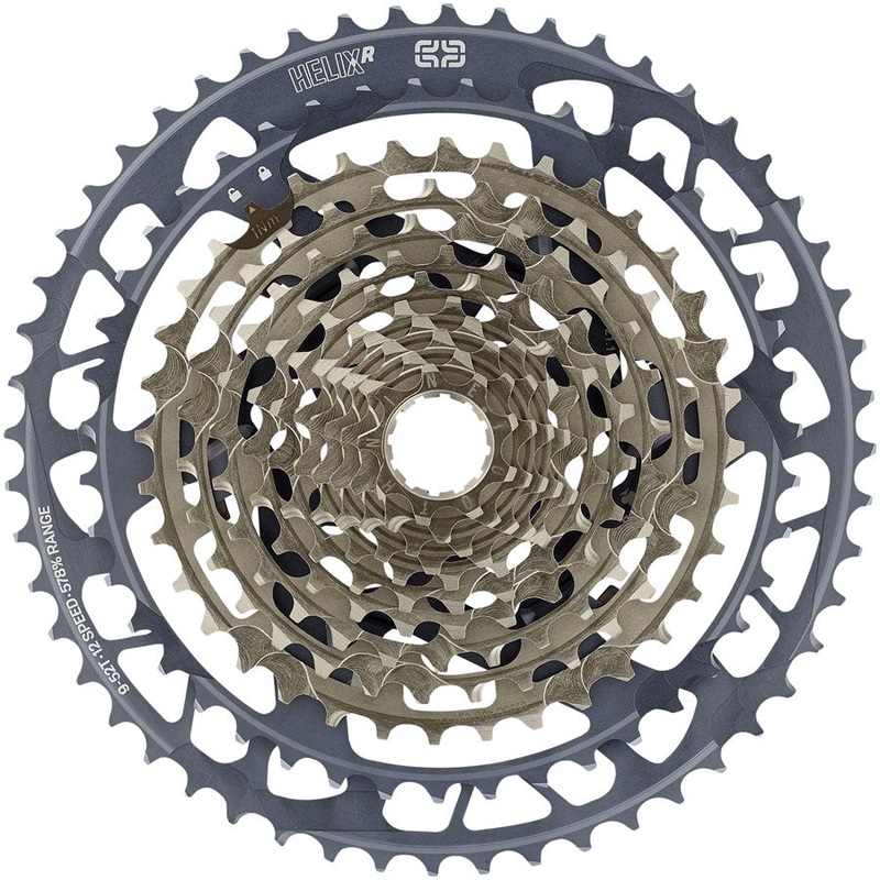 e*thirteen Helix Race Cassette – 12-Speed 9-52t Gray