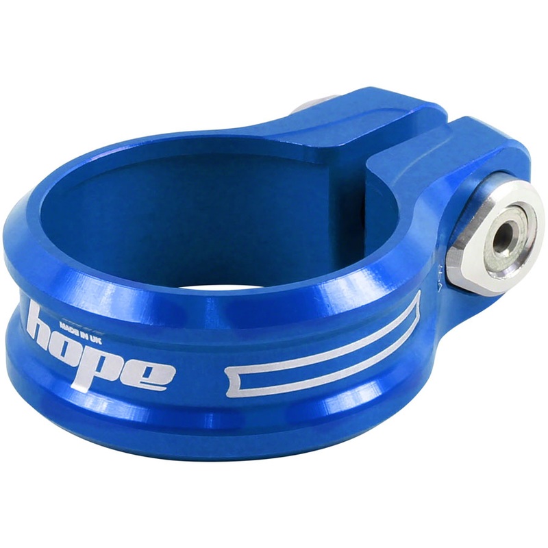 Hope Seatpost Clamp – 36.4mm, Bolt-On, Blue