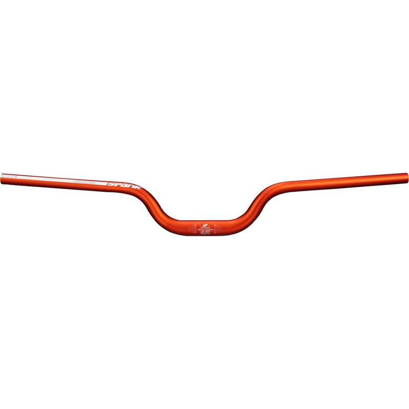 Spank SPOON 800 SkyScraper Handlebar – 31.8mm Clamp, 75mm Rise, Orange