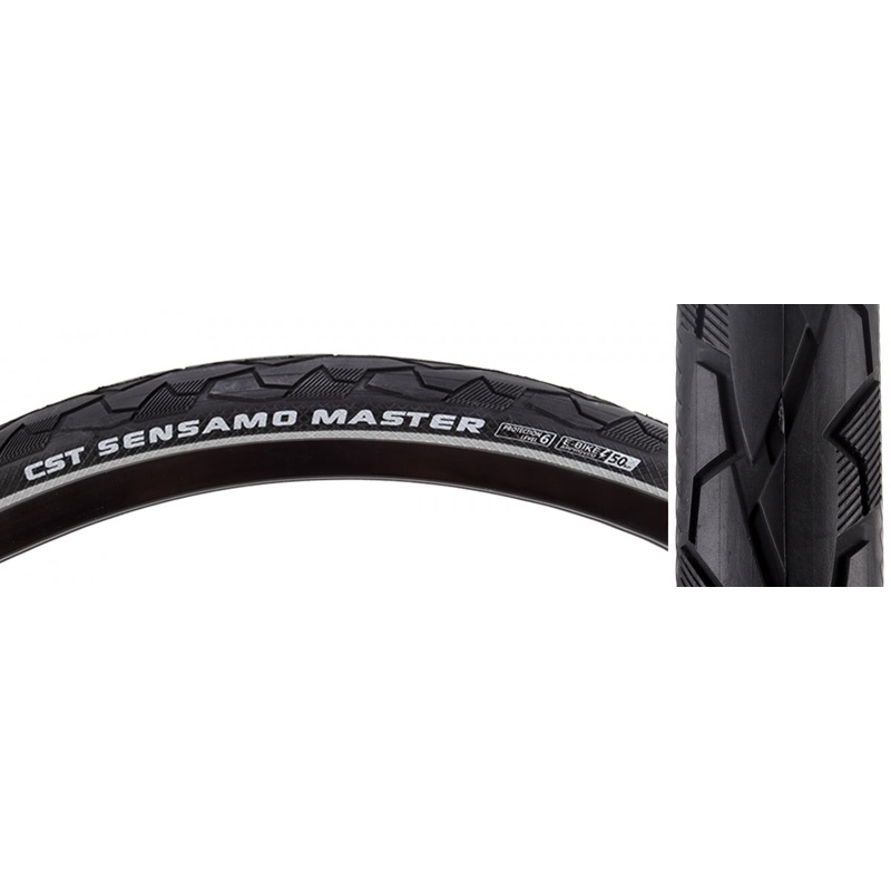 Tire Cstp Sensamo Master 700X38 Black/Bk Sc/Db Wire