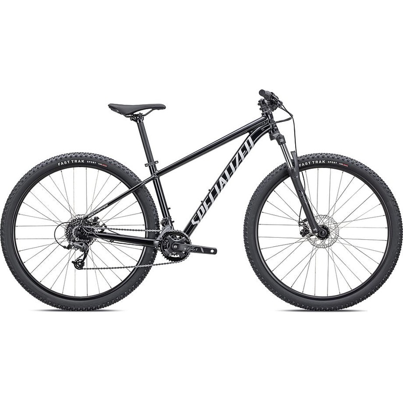 2024 Specialized rockhopper 29 bike gloss tarmac black / white xl
