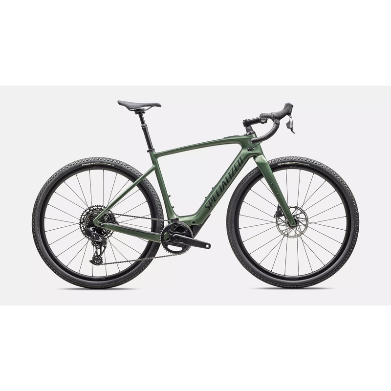 2025 Specialized Turbo Creo 2 Comp – Cypress Metallic / Black Liquid Metal