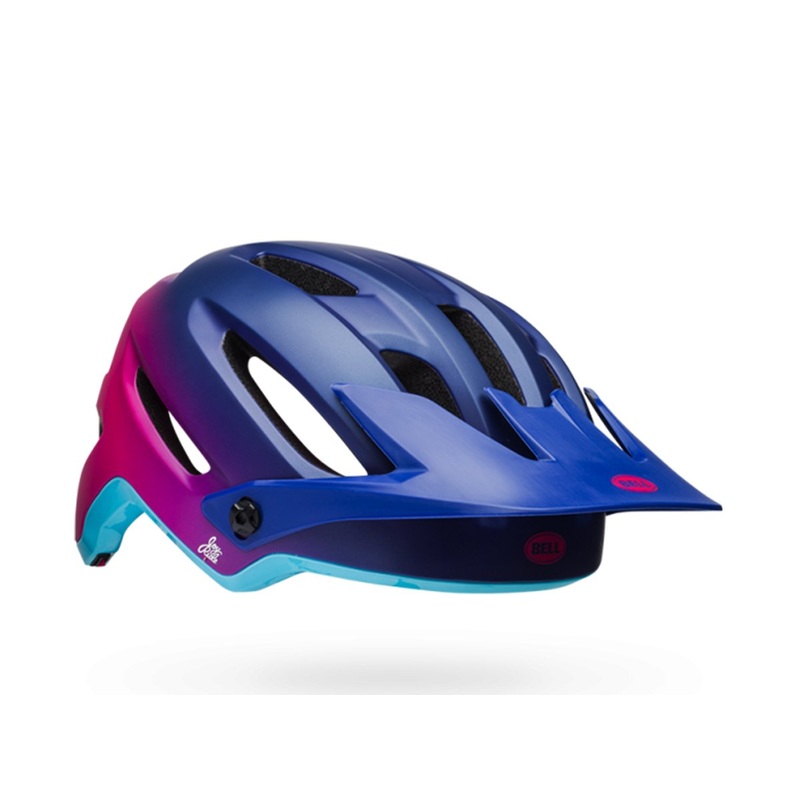 Bell Hela Joy Ride MTB Helmet – Womens – Navy-Cherry Fibers