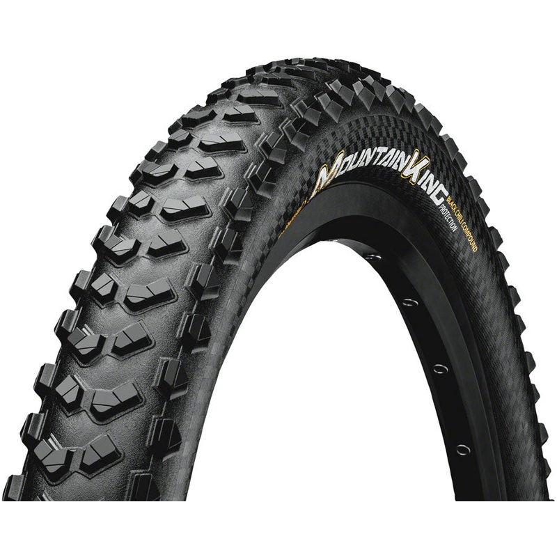 Continental Mountain King Tire – 27.5 x 2.80 Tubeless Folding BLK BLKChili ProTection E25