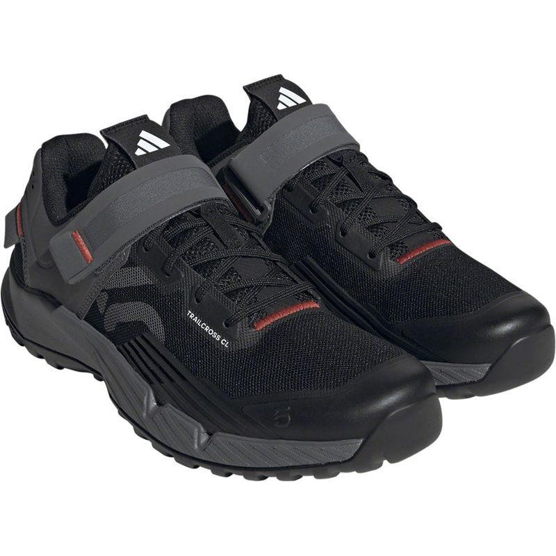 Five Ten Trailcross Mountain Clipless Shoes – Women’s Core Black/Gray Three/Red 7.5