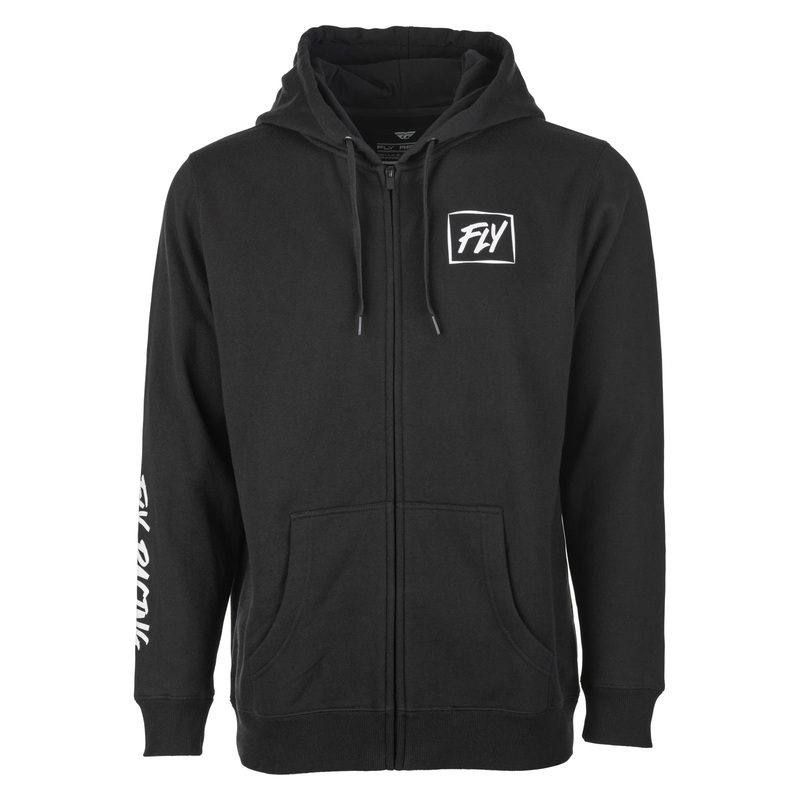 Fly Racing 2022 Lite Hoodie-Black/White