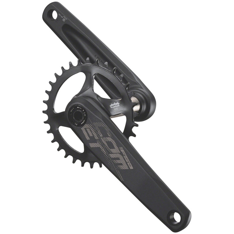Full Speed Ahead Comet Modular Crankset – 170mm, 11/12-Speed, 32t, Direct Mount, Full Speed Ahead MegaExo Spindle Interface, Black