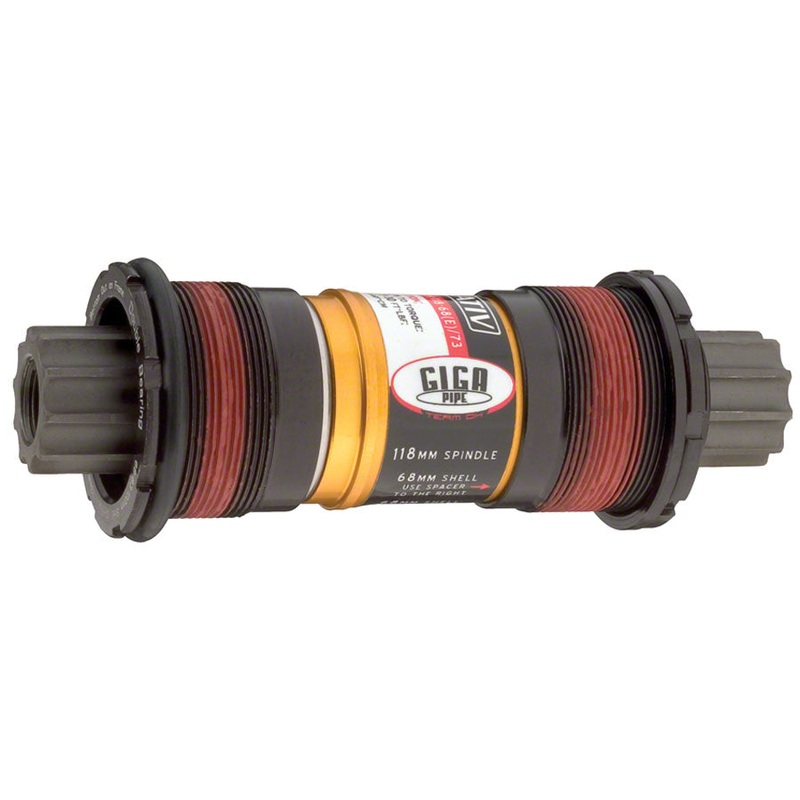 Giga Pipe Team DH 68 / 68E / 73 x 118mm ISIS Bottom Bracket
