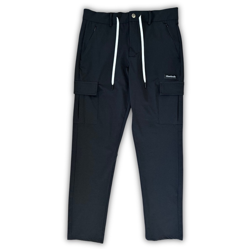 Monticule ‘Ocean Park’ Cargo Pants. Black