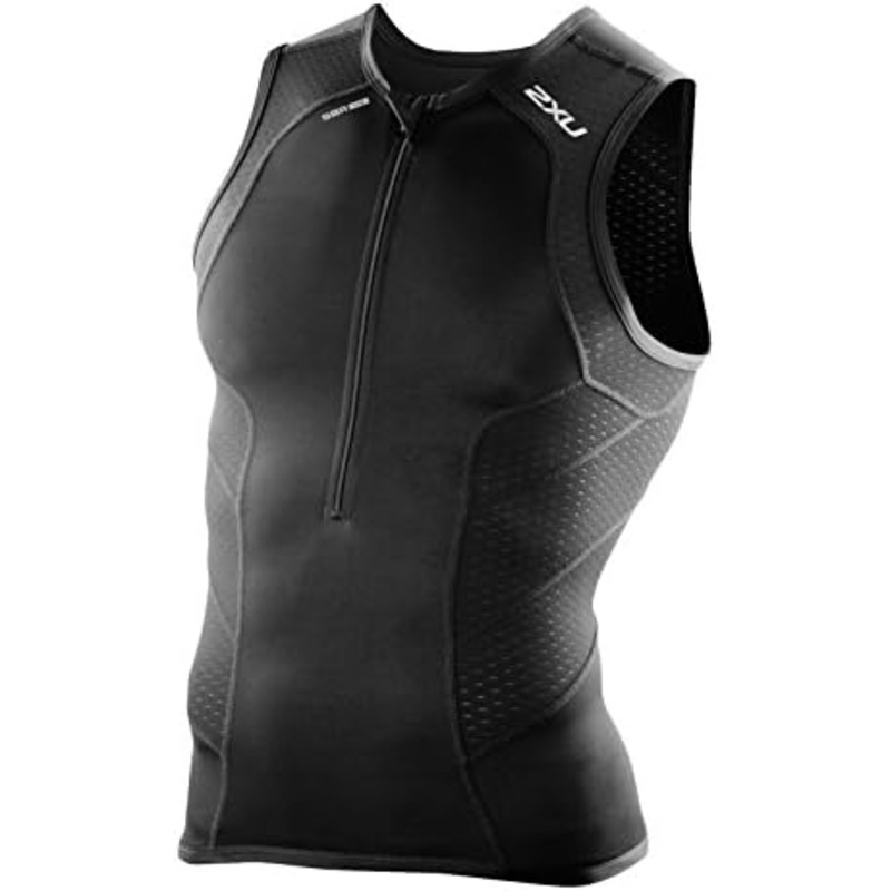 2XU Men’s Perform Tri Singlet Blk/Blk Size Small