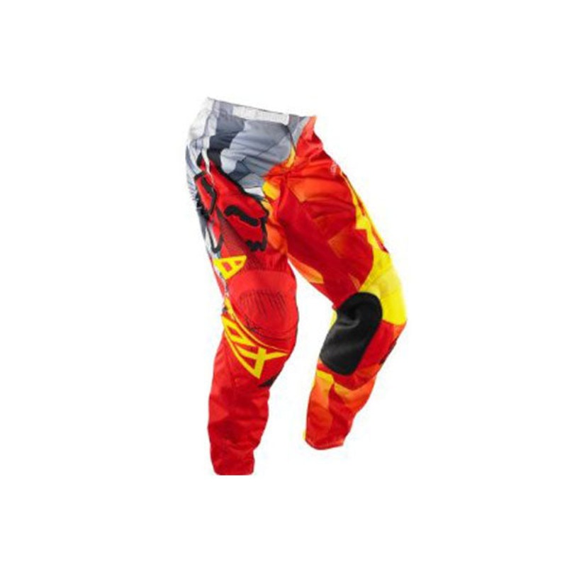 Fox Radeon Race Pants-Red/Yellow-Size 4
