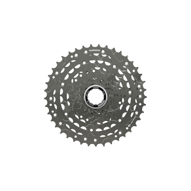 Shimano CUES  CS-LG400-9 Cassette – 9-Speed 11-36t LINKGLIDE Black