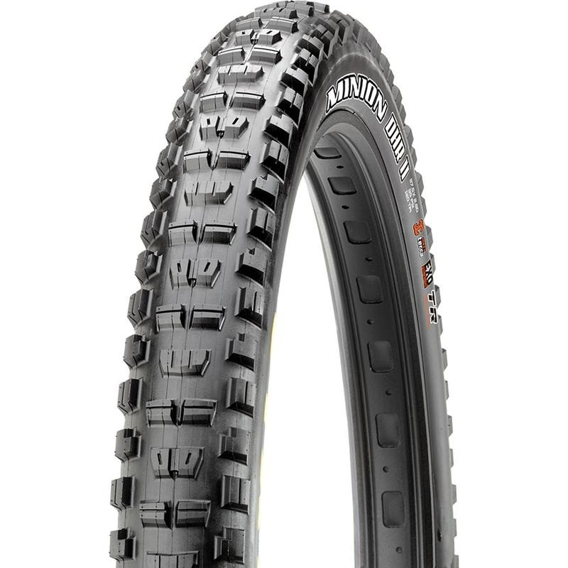 Maxxis Minion DHR II Tire – 27.5 x 2.8 Tubeless Folding Black Dual EXO