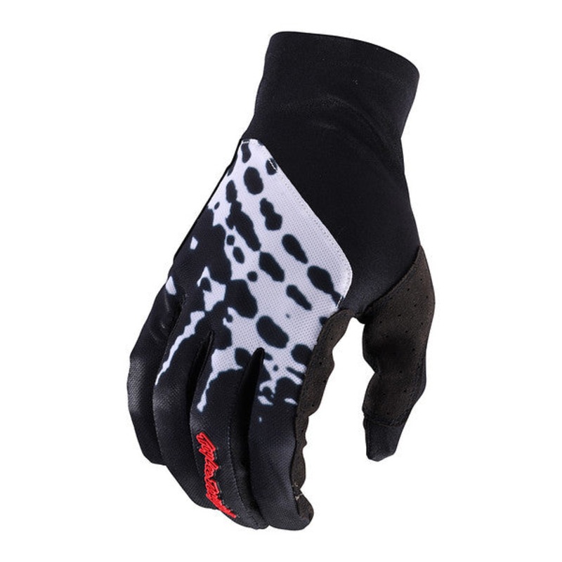 Troy Lee Designs Flowline MTB Glove – Big Spin – Black-White – 2023