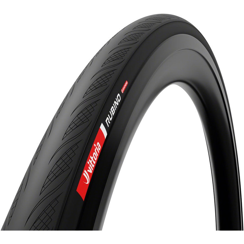 Vittoria Rubino V Tire – 700 x 26 Tubeless Folding BLK 1C Graphene + Silica G2.0