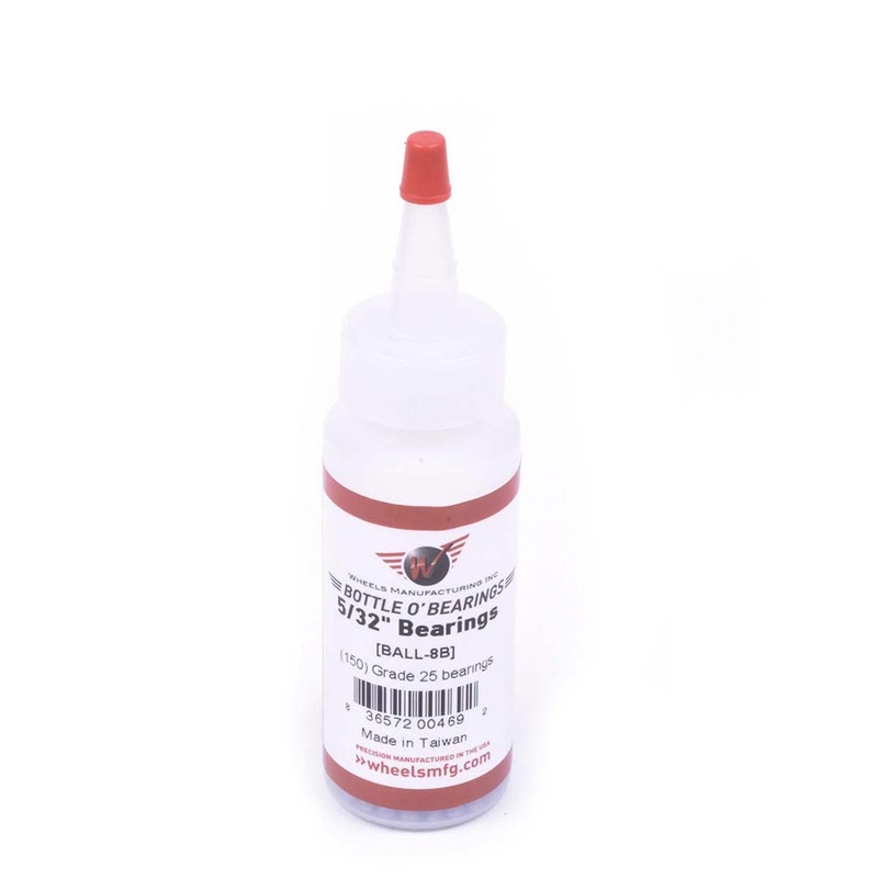 Wheels Manufacturing Grade 25 5/32″ Loose Ball Bearing: Bottle of 150