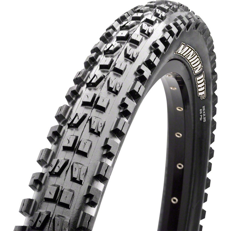 Maxxis Minion DHF Tire – 26 x 2.5, Tubeless, Folding, Black, Dual, EXO, Wide Trail